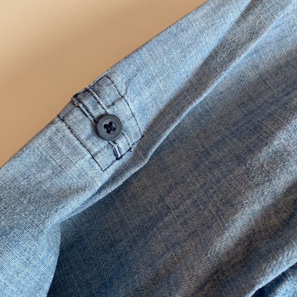 LL Bean chambray button down shirt - Picture 4 of 8